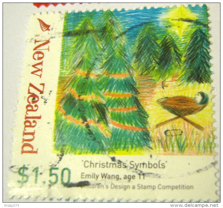 New Zealand 2007 Christmas Symbols $1.50 - Used - Oblitérés