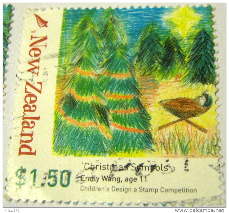 New Zealand 2007 Christmas Symbols $1.50 - Used - Oblitérés