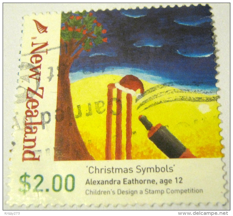 New Zealand 2007 Christmas Symbols $2.00 - Used - Gebraucht