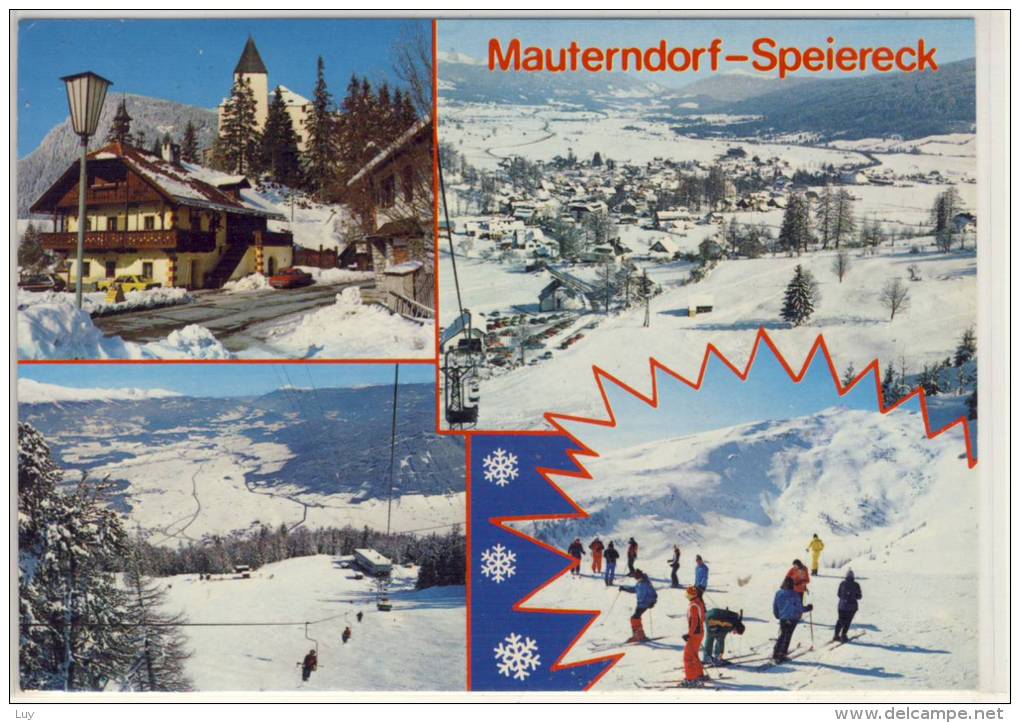 MAUTERNDORF - SPEIERECK : Mehrbildkarte, Gelaufen - Mauterndorf