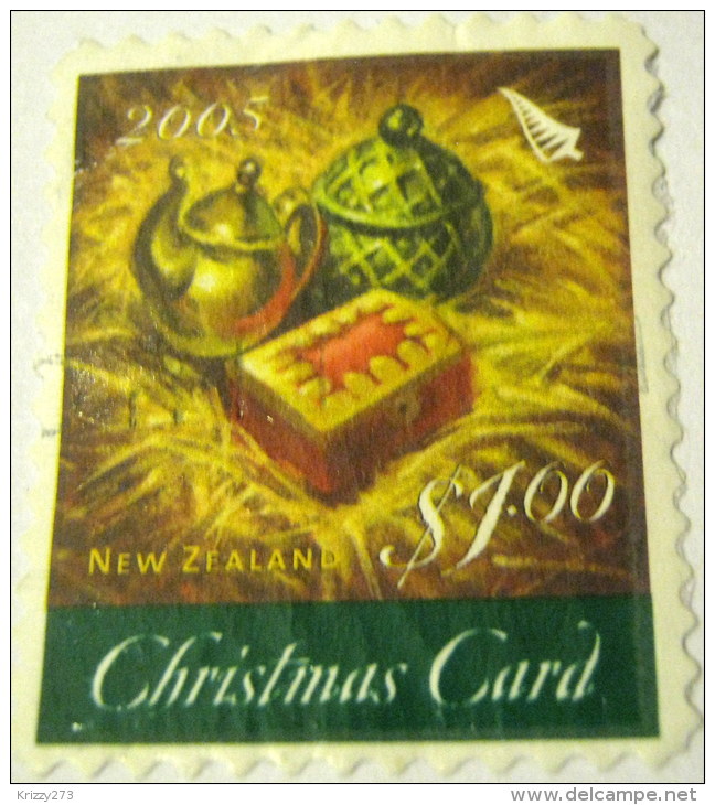 New Zealand 2005 Christmas Card $1.00 - Used - Oblitérés