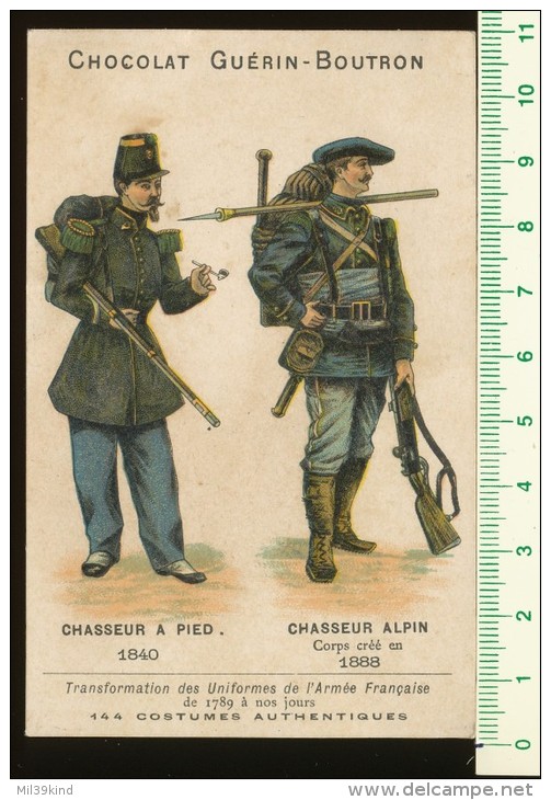 Chasseur à Pied 1840 - Chasseur Alpin 1888 - Voir - Guerin Boutron