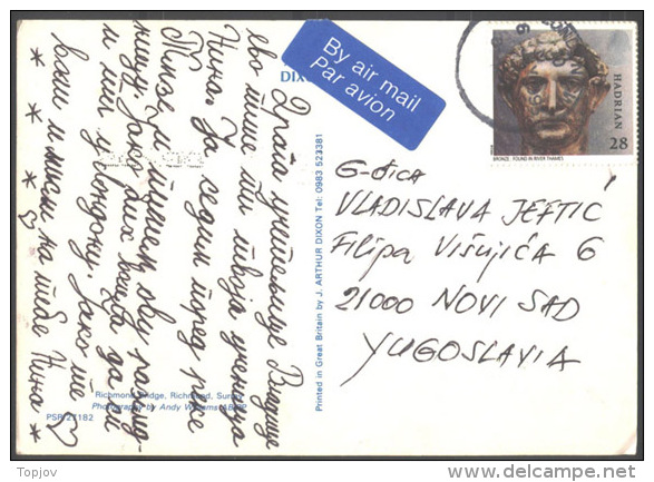 GB - HADRIAN - ROME - CARD - Storia Postale