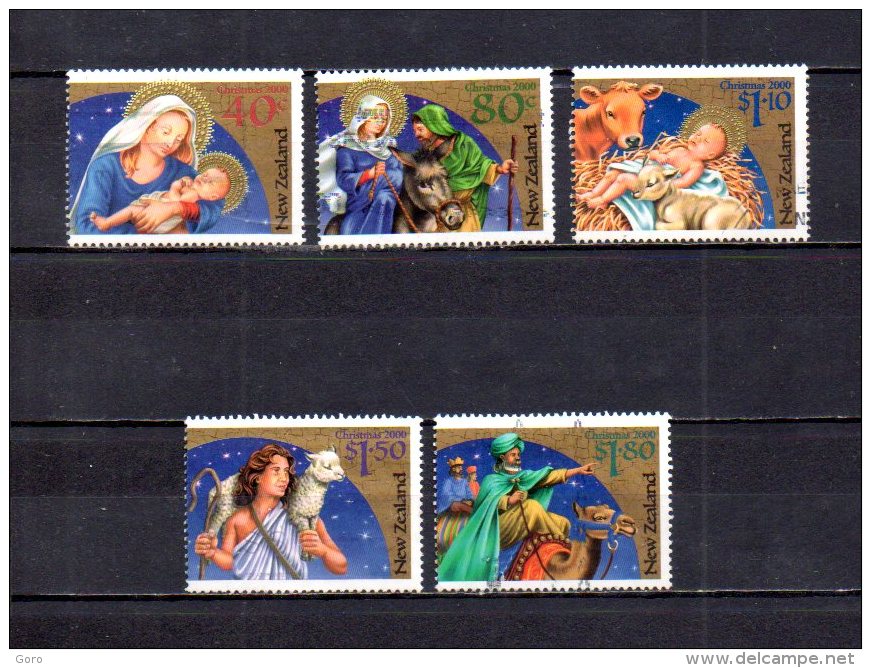 Nueva  Zelanda   2000  .-   Y&T Nº   1770/1772 - 1774/1775 - 1776 - Used Stamps