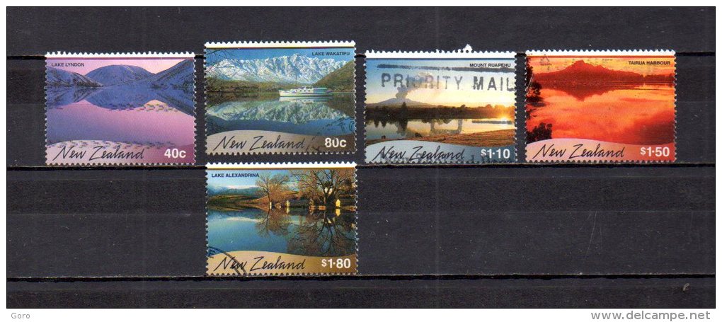 Nueva  Zelanda   2000  .-   Y&T Nº   1777/1779 - 1781/1782 - Used Stamps
