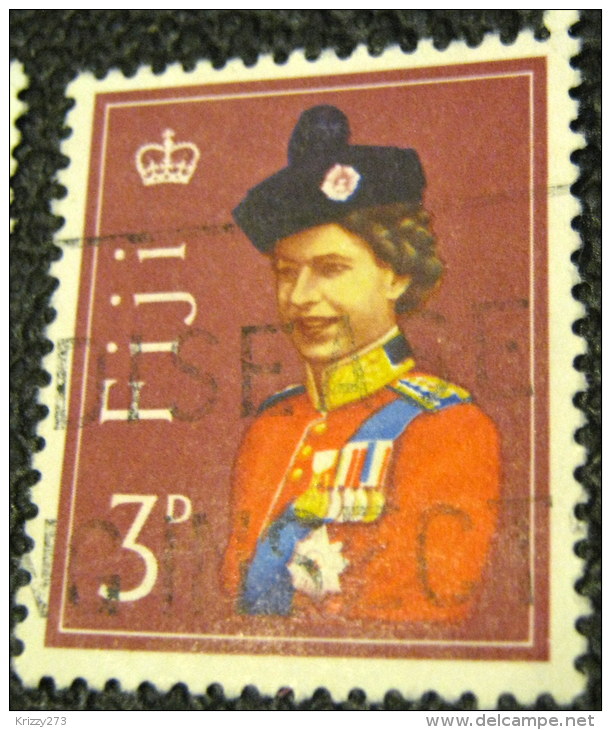 Fiji 1962 Queen Elizabeth II 3d - Used - Fiji (...-1970)