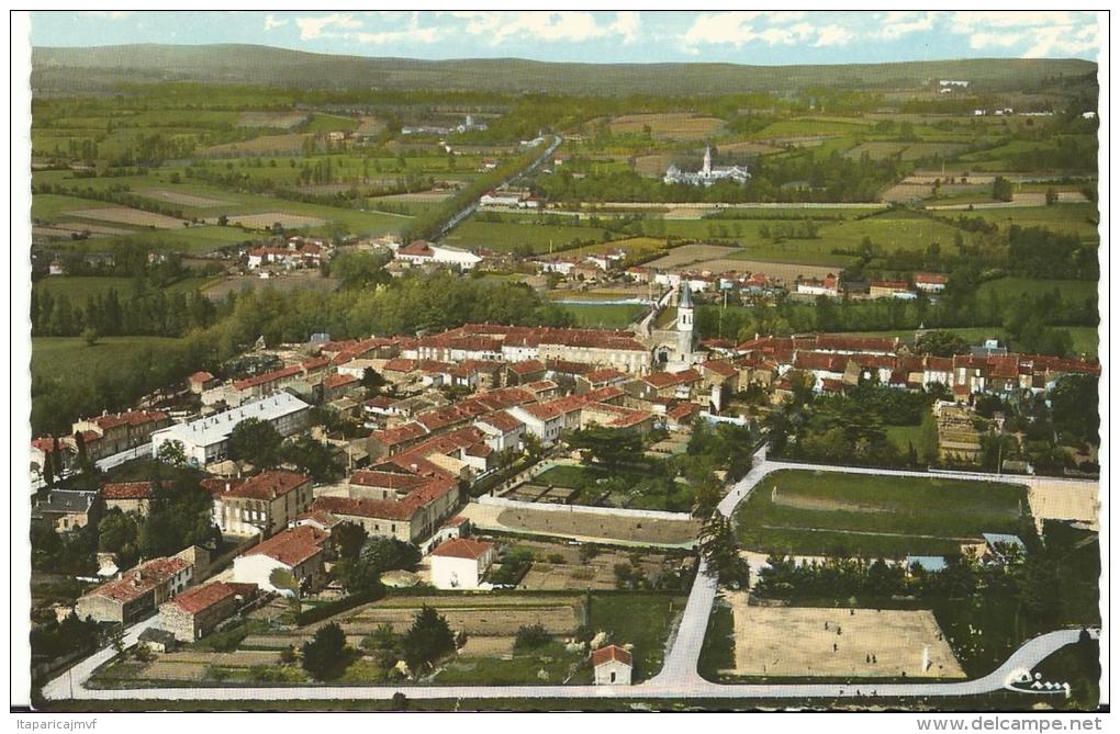 Tarn  :  DOURGNE :vue  Aérienne - Dourgne