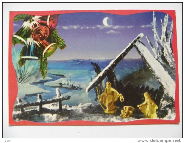 Polish    Christmas Postcard /  Jesus Native - Autres & Non Classés