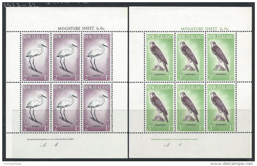 New Zealand 1961 - Health Stamps Miniature Sheets - Birds - MS804b MNH Cat £26 SG2012 - Nuovi