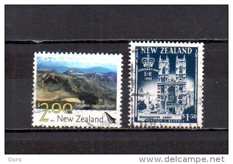 Nueva  Zelanda    2003  .-    Y&T Nº   2008 - 2016 - Used Stamps