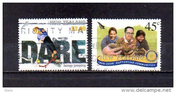 Nueva  Zelanda    2004-2005  .-    Y&T Nº   2129 - 2137 - Used Stamps
