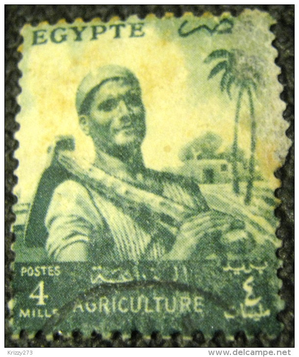 Egypt 1954 Agriculture 4m - Used - Oblitérés