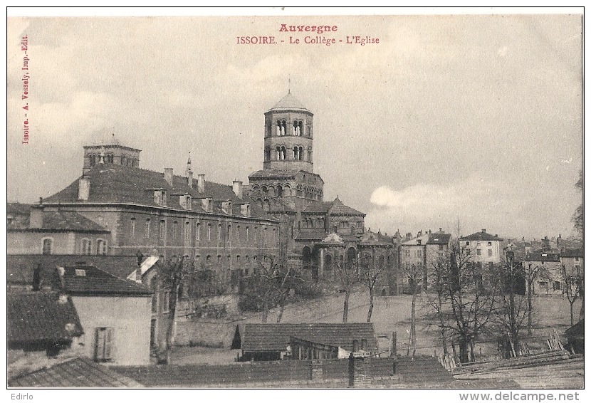 --63-  ISSOIRE  Le College L'église  - Neuve Excellent état - Issoire