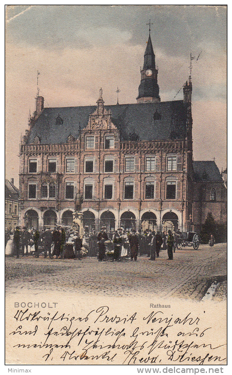Bocholt - Rathaus, Animé - Bocholt
