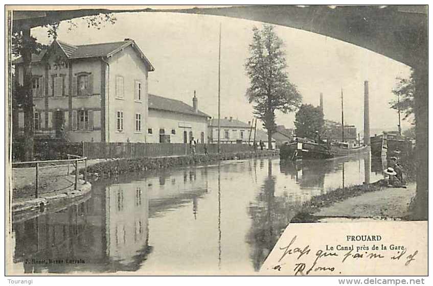 Août13 670 : Frouard  -  Canal  -  Près Gare - Frouard