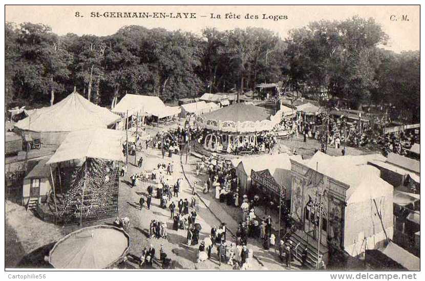 78 - SAINT-GERMAIN-en-LAYE - La Fête Des Loges - St. Germain En Laye (Château)