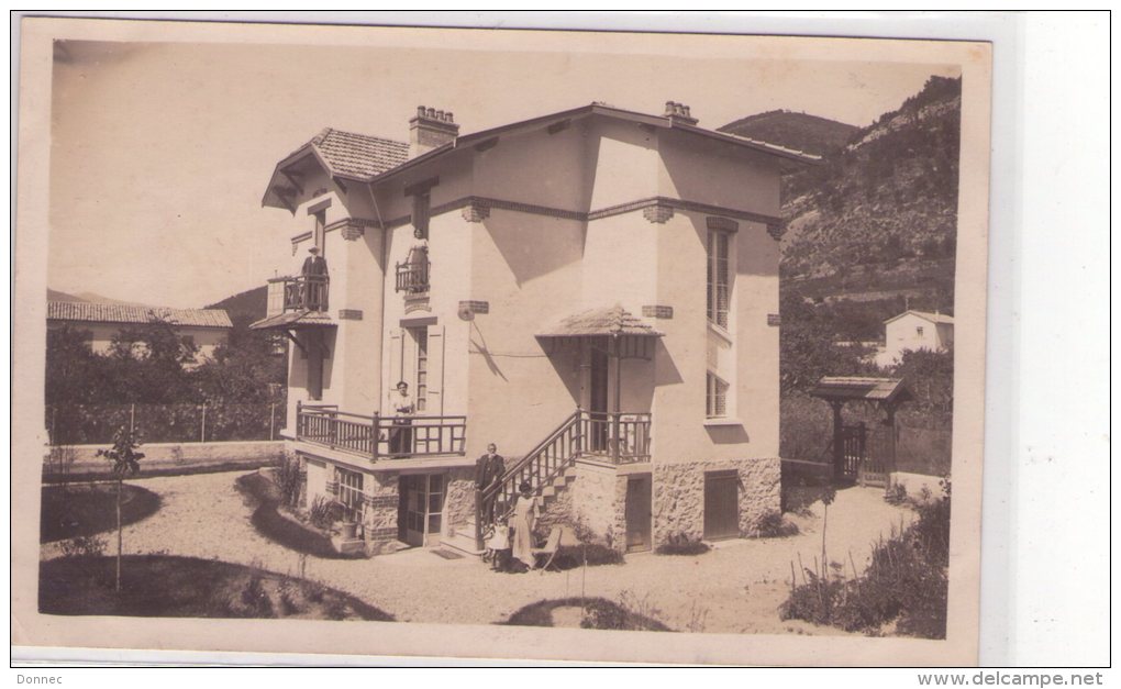 Digne, Carte-photo, Villa Des Marronniers, Bvard  Victor Hugo - Digne