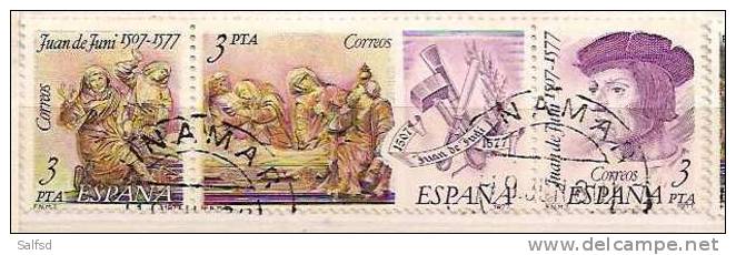 Spain Edifil # 2460-2462 (o) Juan De Juni - Usados