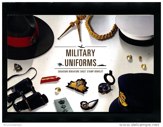 NEW ZEALAND - 2003  MILITARY  UNIFORMS  HERITAGE  PRESTIGE  BOOKLET  MINT NH - Booklets