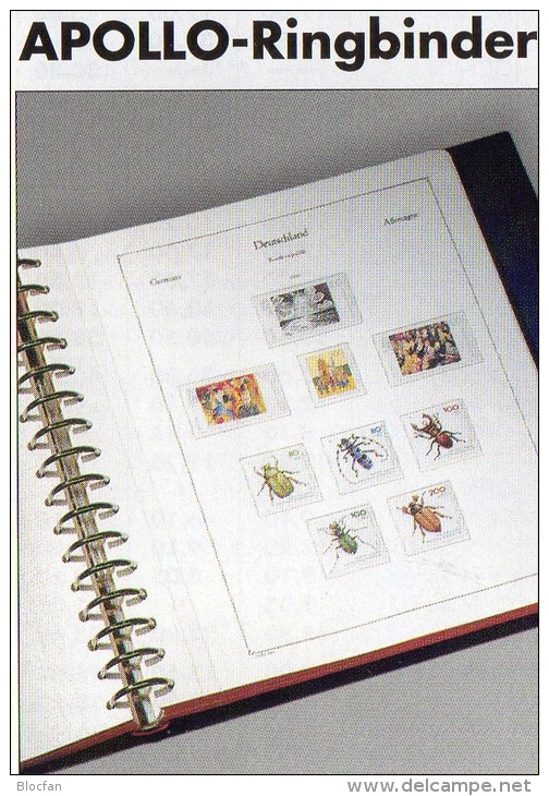 Teil 8 Vordruck-Album Deutschland 1995-1999 Wie Neu 190€ KABE BI-collect Ohne Falz Einzeln Im Komplett-Album BRD 1949/04 - Vordruckblätter