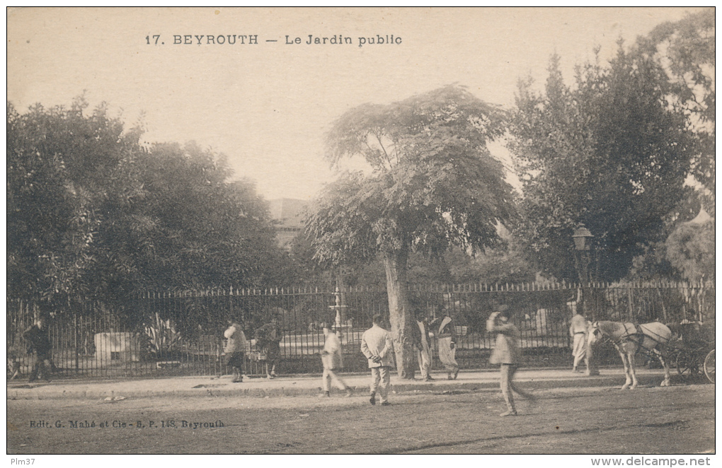 BEYROUTH - Le Jardin Public - Lebanon