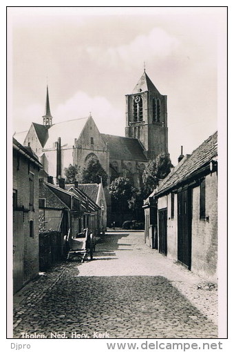 THOLEN ** - Markt Met Ned. Herv. Kerk. - Tholen