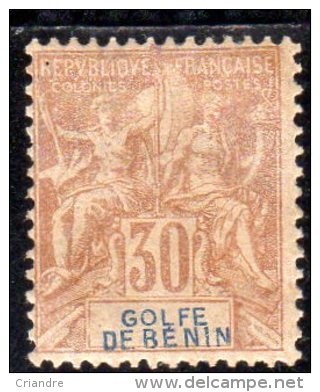 Bénin:année 1893 N°28 - Ungebraucht