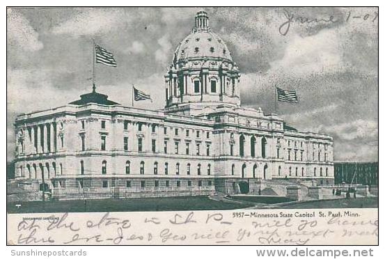 Minnesota Saint Paul Minnesota State Capitol - St Paul