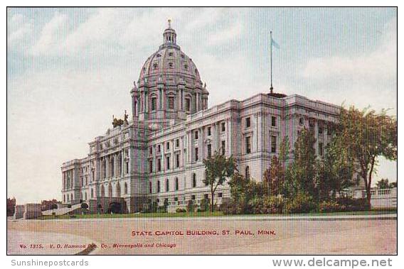 Minnesota Saint Paul State Capitol Building - St Paul