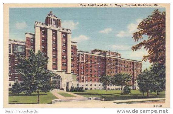 Minnesota Rochester New Addition Of The Saint Marys Hospital - Rochester