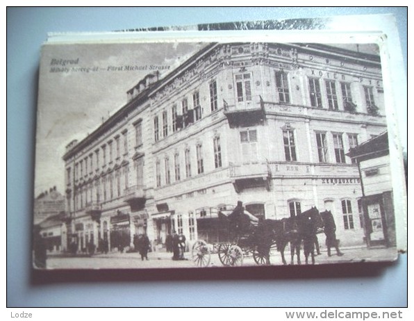 Servië Servien Belgrado Belgrad Beograd Fürst Michael Strasse Old - Servië