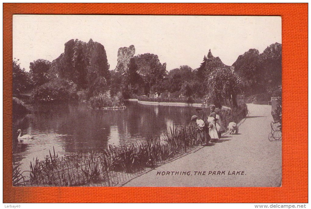 1 Cpa Worthing The Park Lake - Worthing