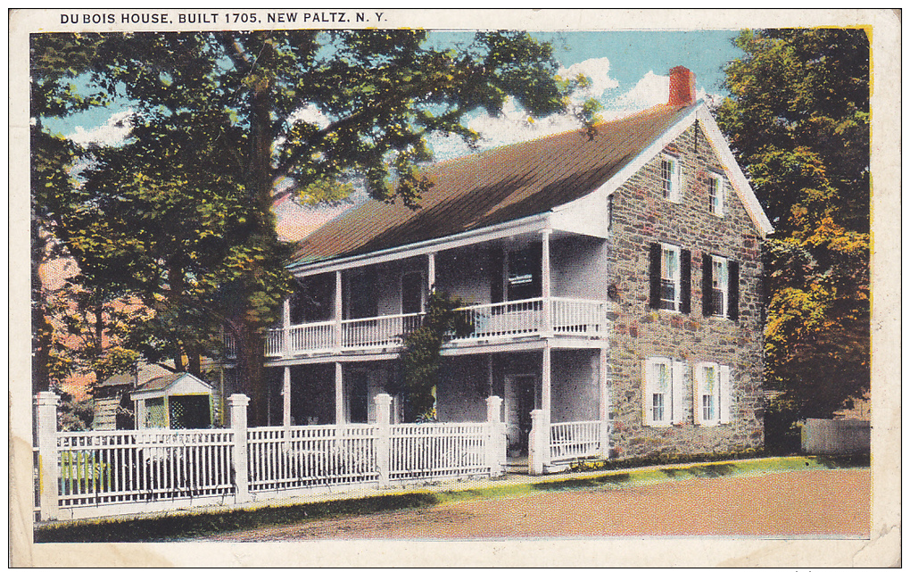 Du Bois House, Built 1705, New Paltz, New York, 1910-1920s - Autres & Non Classés