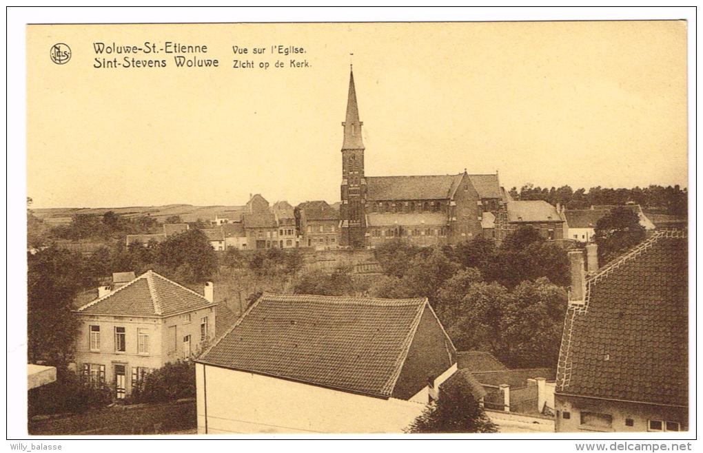 "Woluwé-St-Etienne / Sint-Stevens Woluwe - Vue Sur L'Eglise / Zicht Op De Kerk" - Zaventem