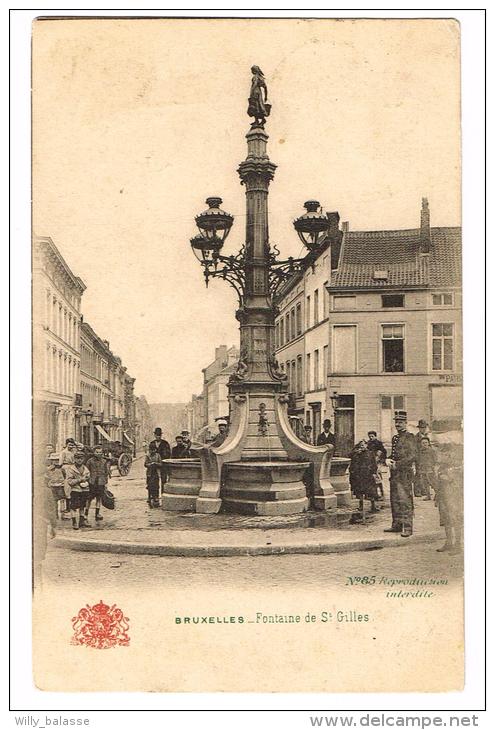 "Bruxelles - Saint-Gilles - Fontaine" - St-Gillis - St-Gilles