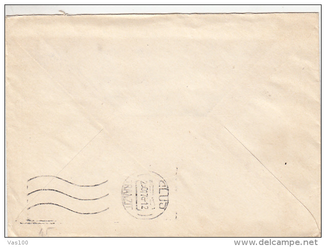 BUSS, SHIP, PEST CASTLE, INTERNATIONAL TRADE UNION, STAMPS ON COVER, 1976, HUNGARY - Covers & Documents