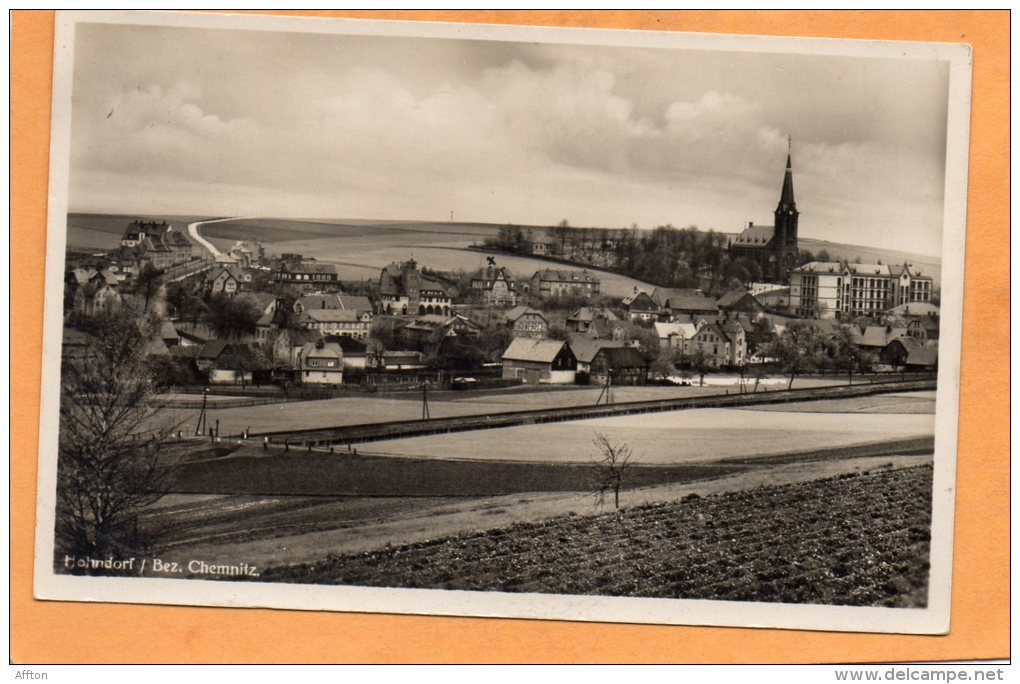 Hohndorf Bez Chemnitz 1930 Postcard - Chemnitz