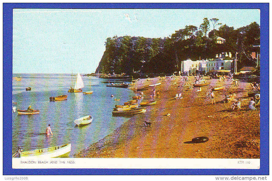 CARTE POSTALE - SHALDON BEACHE AND THE NESS -- 17.JLY.1954  -   2 SCANS - Lettres & Documents