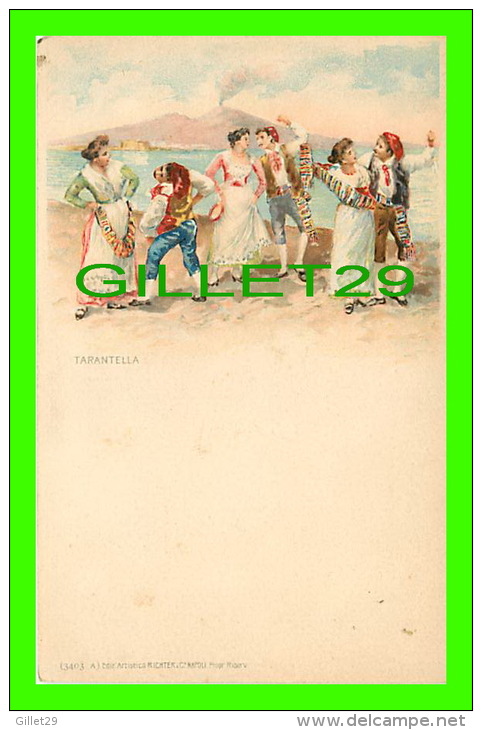 FOLKLORE - TARANTELLA DANCE - EDIZ ARTISTICA RICHTER &amp; CO - - Danses