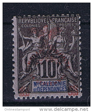 Nouvelle Caledonie: Yv 72 MH/* - Unused Stamps