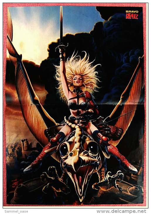 Kleines Poster  -  Heavy Metal  -  Von Bravo Ca. 1982 - Plakate & Poster