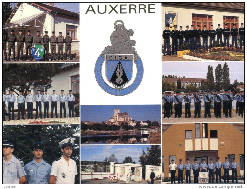 (278M) France - Auxerre Gendarmenrie Training School - Police - Gendarmerie