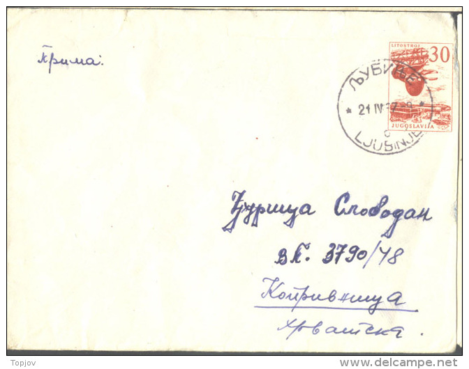 YUGOSLAVIA - JUGOSLAVIA - PS  Mi. U47 - ELECTRIC HYDRO TURBINE - LITOSTROJ - 1965 - Postal Stationery