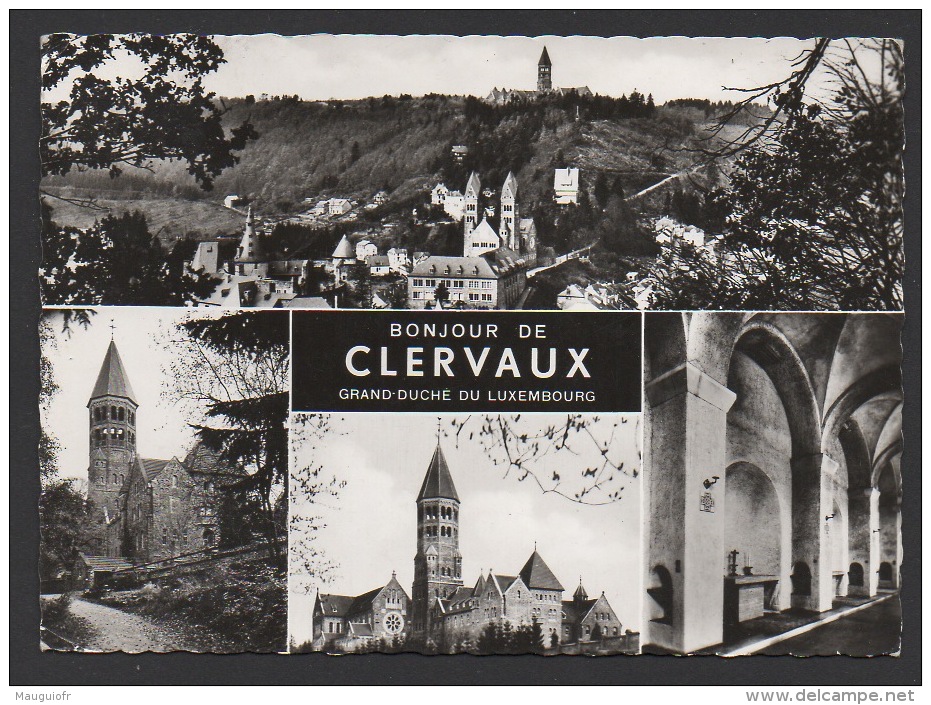 DF / LUXEMBOURG SUR CARTE-POSTALE / TP 583 GRANDE-DUCHESSE CHARLOTTE / OBL. CLERVAUX 10.9.63 - 1960 Charlotte, Diadem