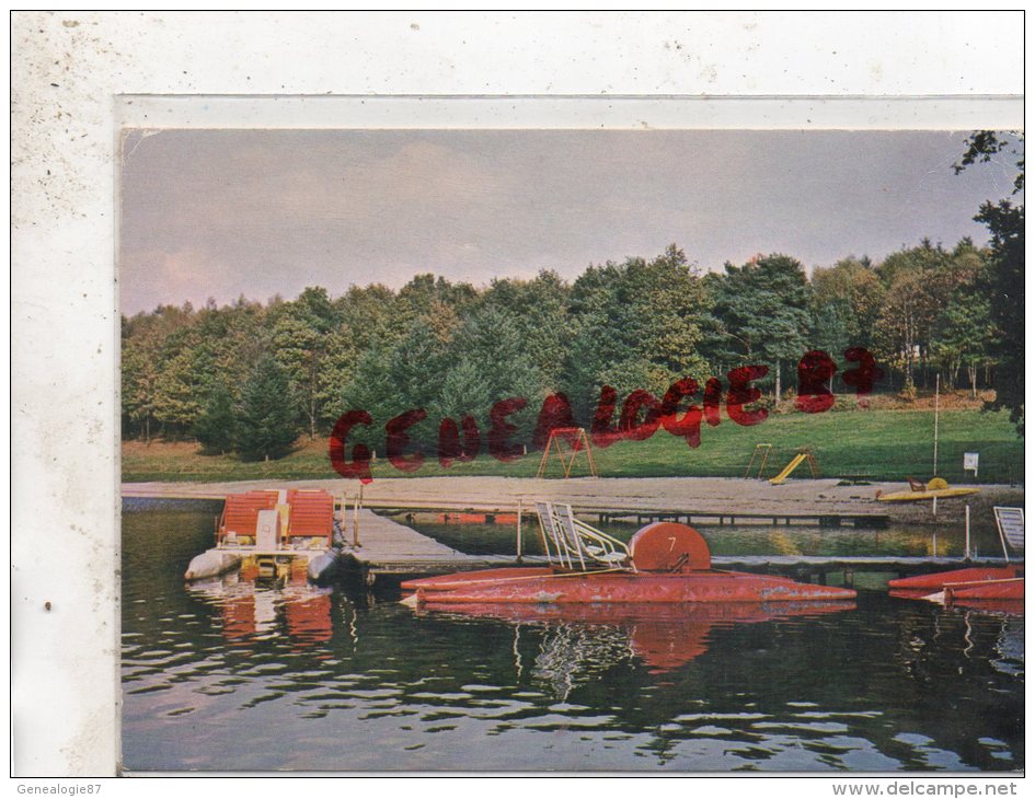 87 - LAURIERE -  LAC DU PONT A L' AGE PEDALOS - Lauriere