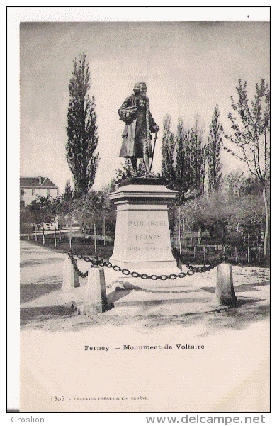 FERNEY 1305 MONUMENT DE VOLTAIRE - Ferney-Voltaire