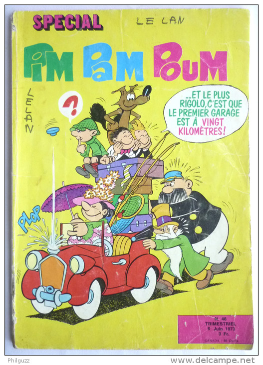 Spécial PIM PAM POUM PIPO (Lug)  N°46 PETIT FORMAT 1973 - Pim Pam Poum