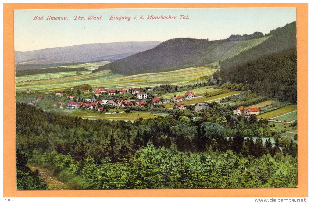 Bad Ilmenau 1910 Postcard - Ilmenau