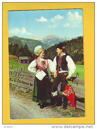 Postcard - Slovenia, National Costume   (V 18899) - Slowenien