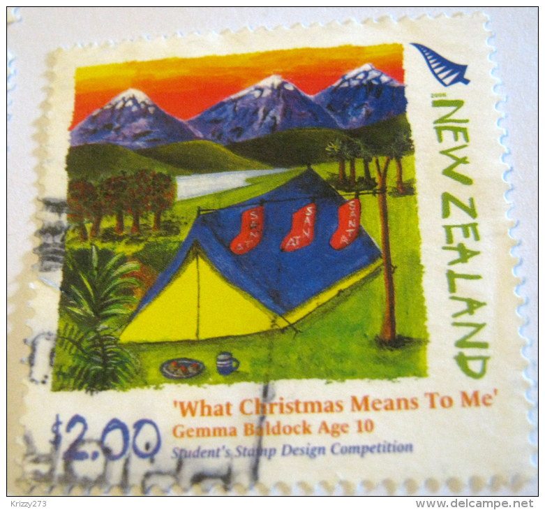 New Zealand 2006 What Christmas Means To Me $2.00 - Used - Oblitérés